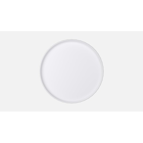 Lėkštė BAUSCHER Edge ø28cm, baltos sp.