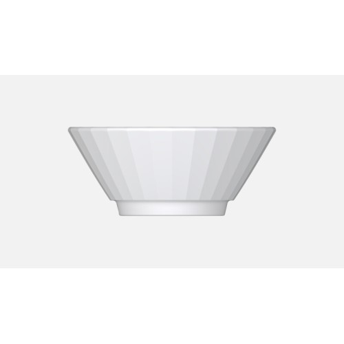 Dubenėlis BAUSCHER Edge ø13cm, 370ml, baltos sp.