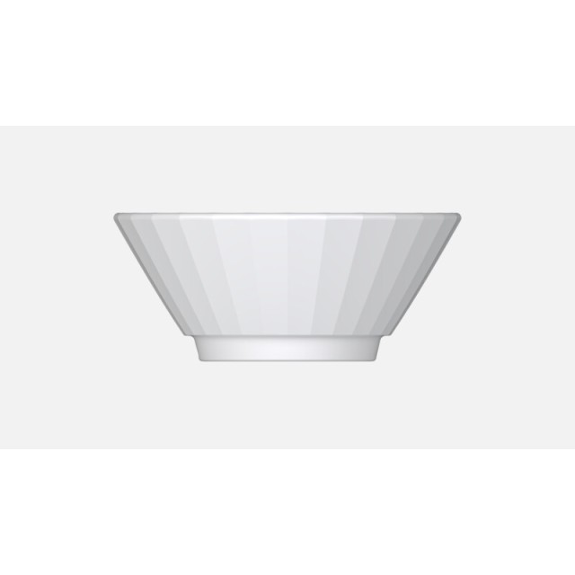 Dubenėlis BAUSCHER Edge ø13cm, 370ml, baltos sp.