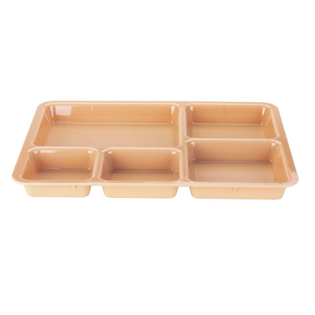 Padėklas su 6 skyriais CAMBRO polikarbonatas 26.8x36.5x3.3cm, smėlio sp.