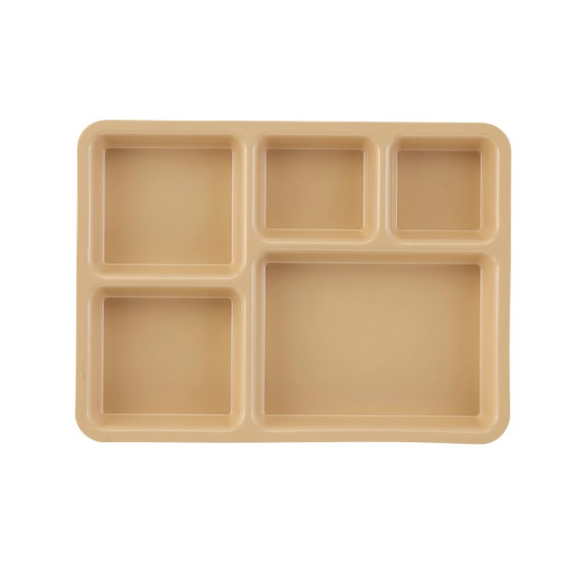 Padėklas su 6 skyriais CAMBRO kopolimerinis plastikas 26.8x36.5x3.3cm, smėlio sp.