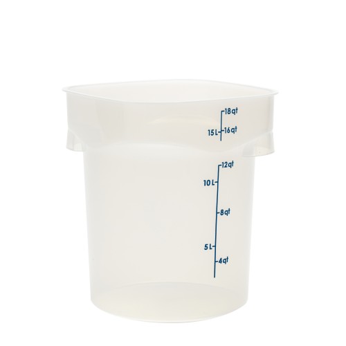 Indas maistui laikyti CAMBRO FreshPro (skaidrus poliprop.) (28,9x28,9x33,8 cm, 17,2L)