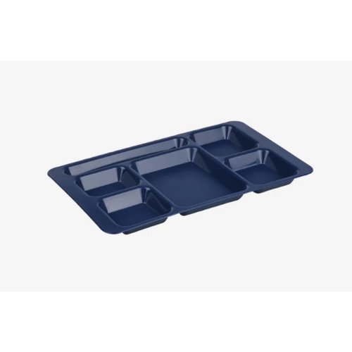 Padėklas su 6 skyriais CAMBRO 38x22,9cm, mėlynos sp.