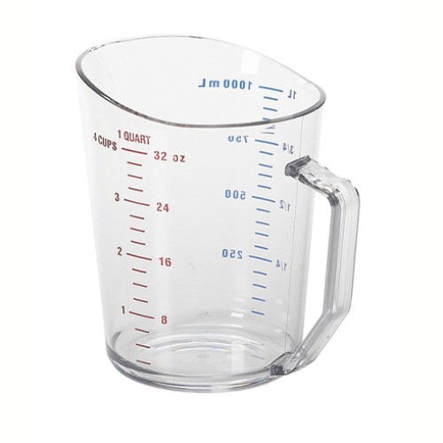 Indas matavimui CAMBRO (skaidrus) (1l)
