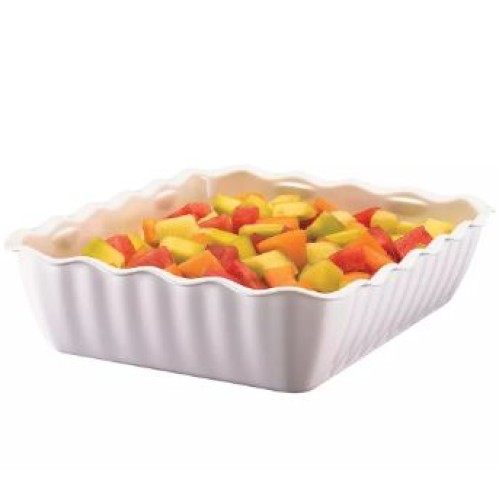 Indas CAMBRO banguota kraštine (baltas) (26.5x33.5x8cm, 4.6l)