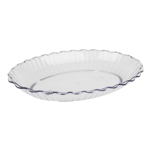 Indas CAMBRO banguota kraštine (ovalus, skaidrus) (40x30.5x5.5cm, 3,2l)