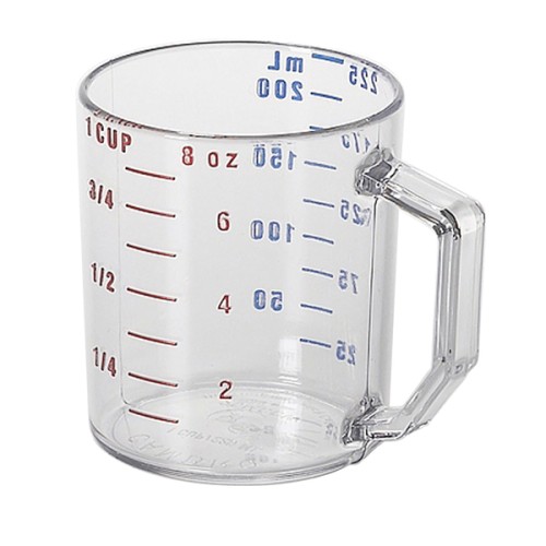 Indas matavimui CAMBRO (skaidrus) (225ml)